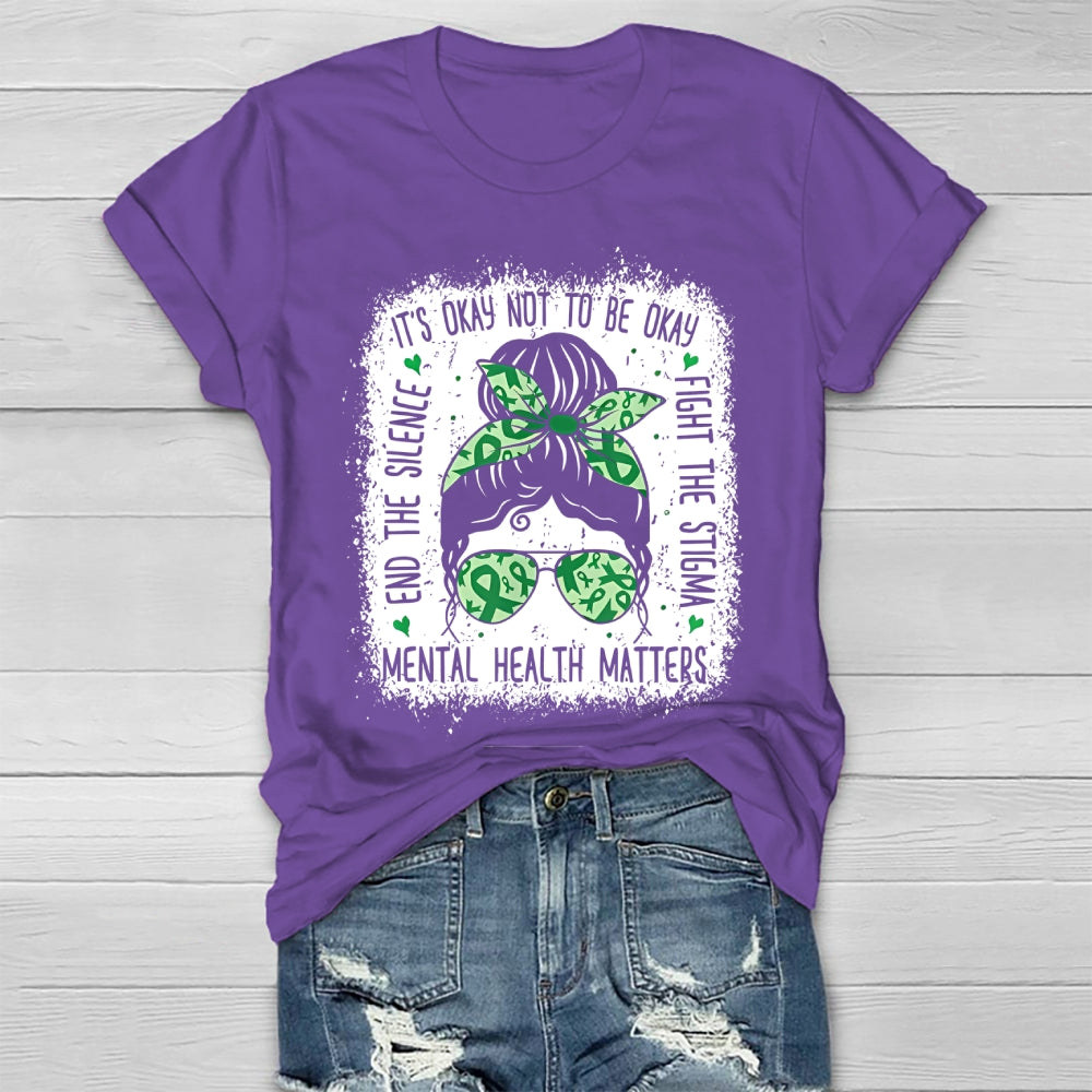 It's Ok Not To Be Ok Shirt Mental Health  Healthwear T-shirt