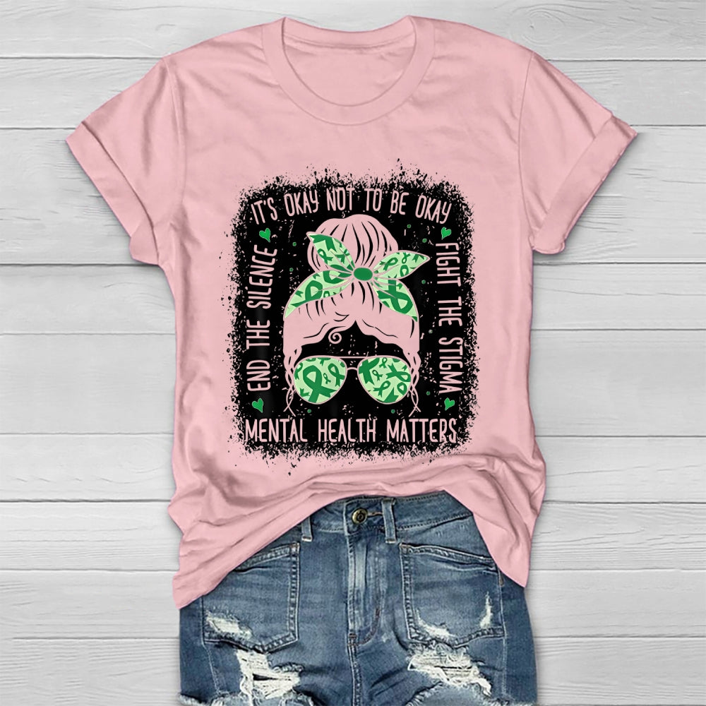 It's Ok Not To Be Ok Shirt Mental Health  Healthwear T-shirt