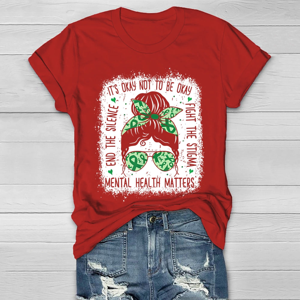 It's Ok Not To Be Ok Shirt Mental Health  Healthwear T-shirt