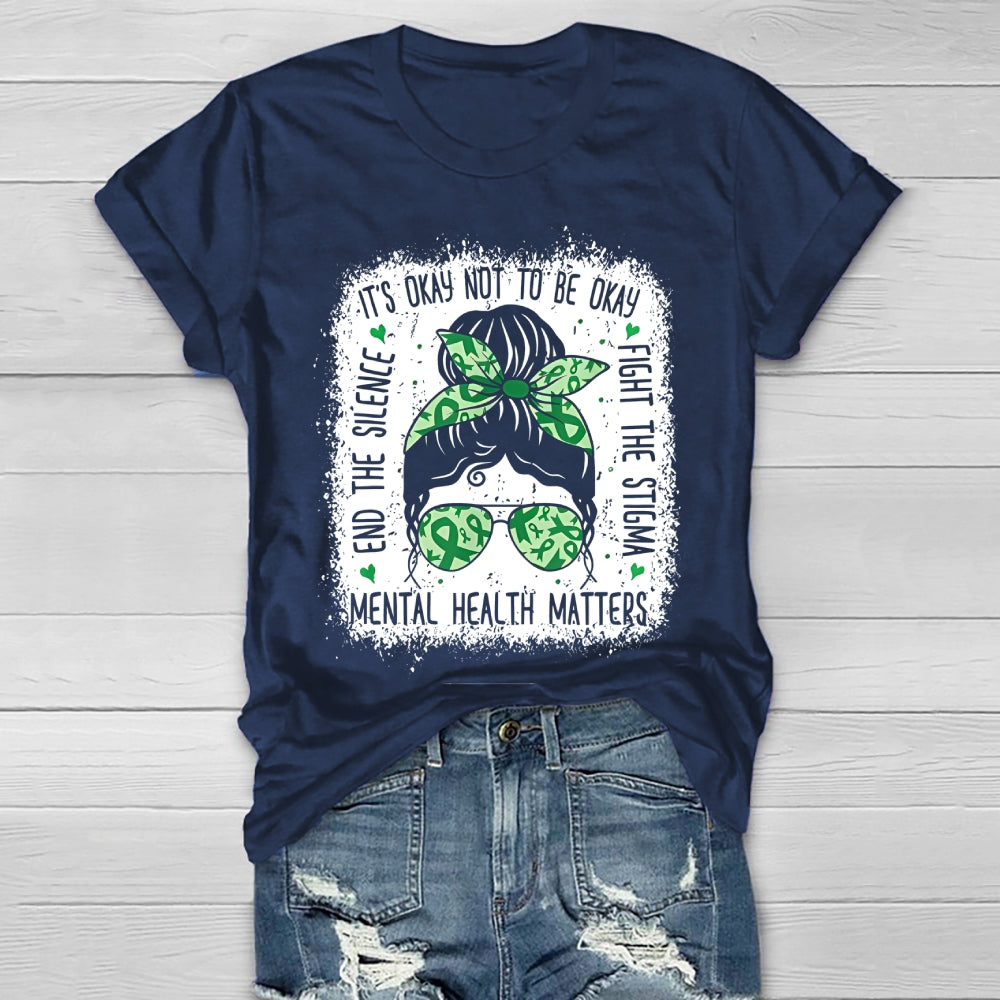 It's Ok Not To Be Ok Shirt Mental Health  Healthwear T-shirt