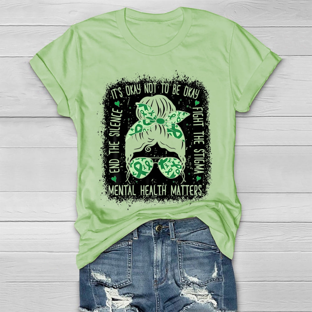 It's Ok Not To Be Ok Shirt Mental Health  Healthwear T-shirt