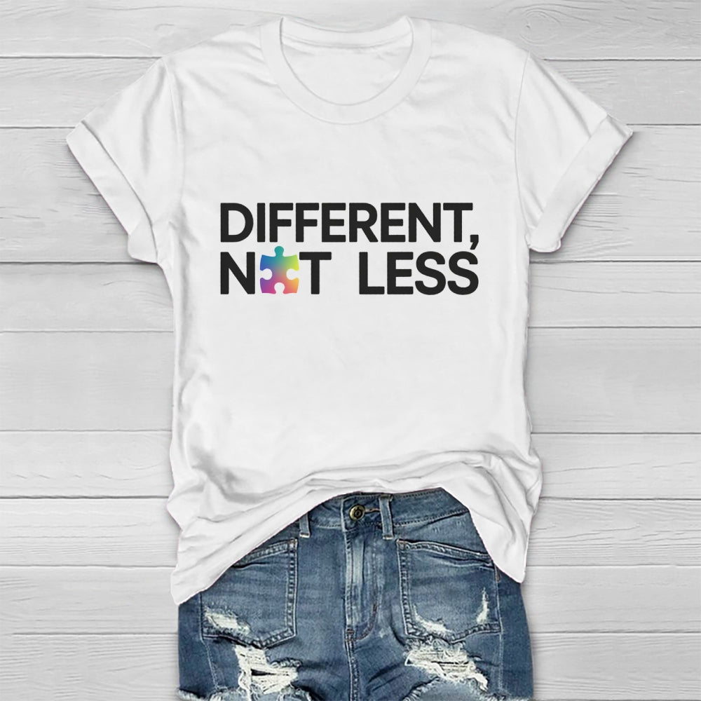 Different Not Less Healthwear T-shirt