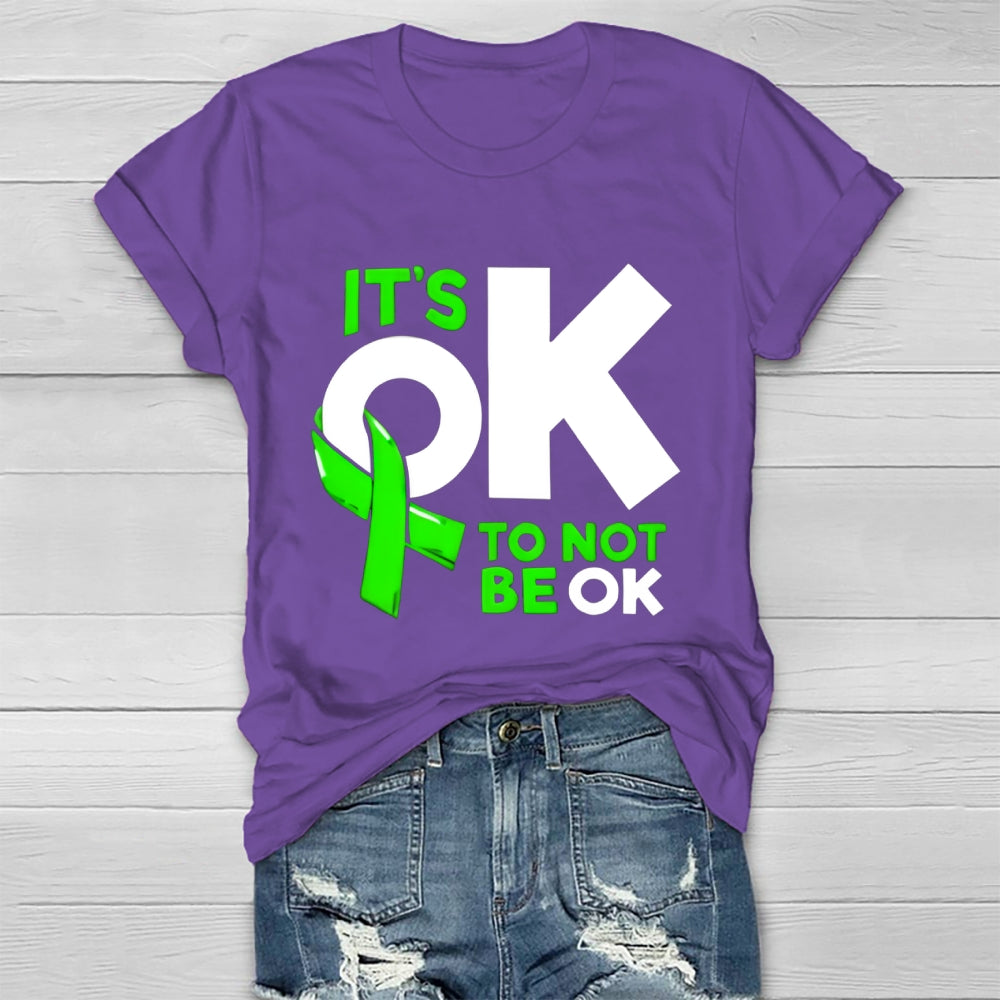 It's Ok To Not Be Ok Healthwear T-shirt