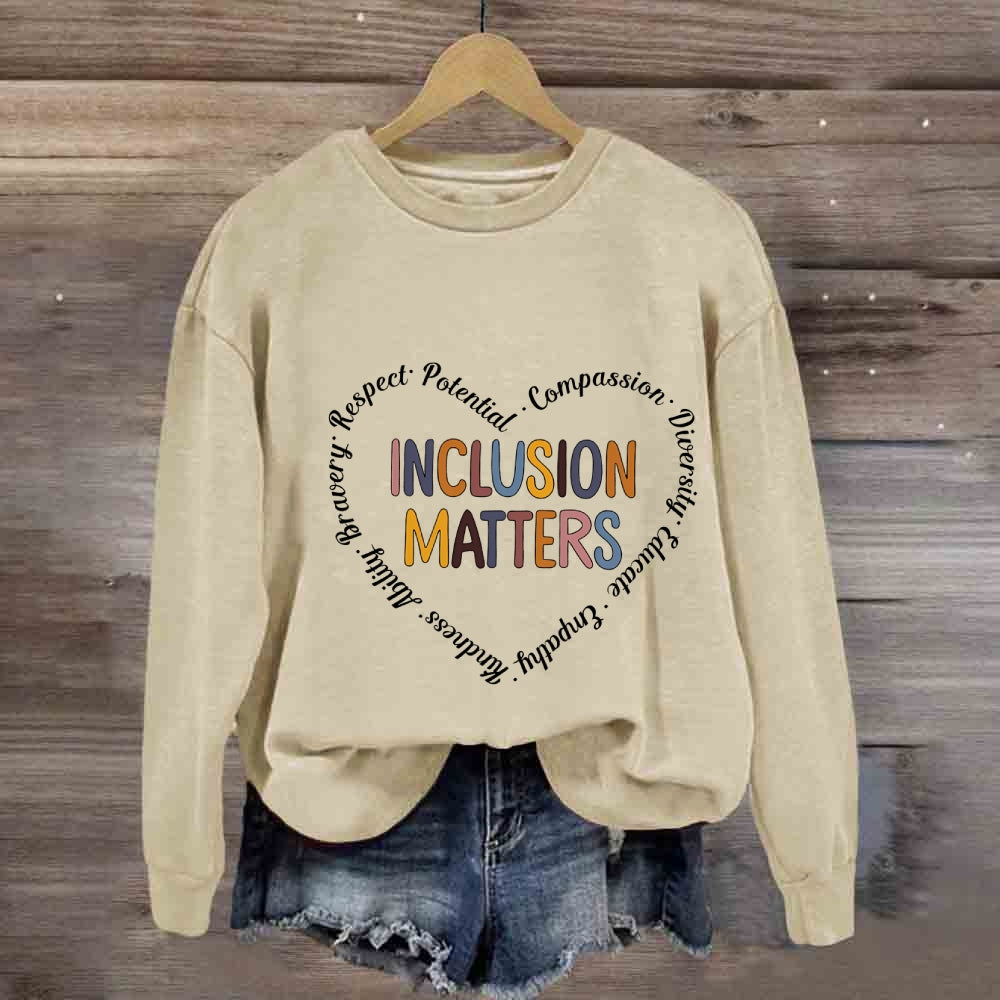 Inclusion Matters Mental Health Sweatshirt
