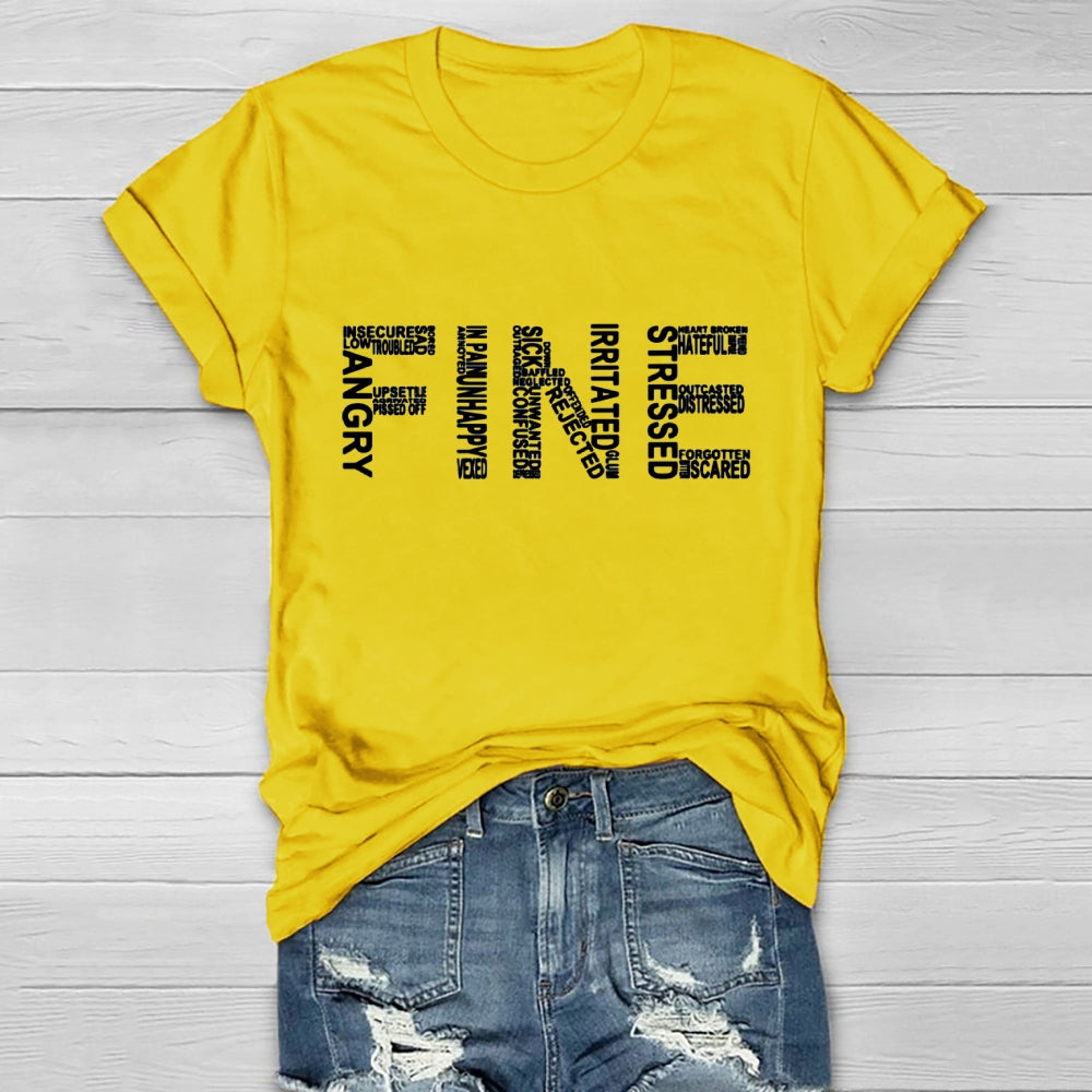 Fine Letters Healthwear T-shirt