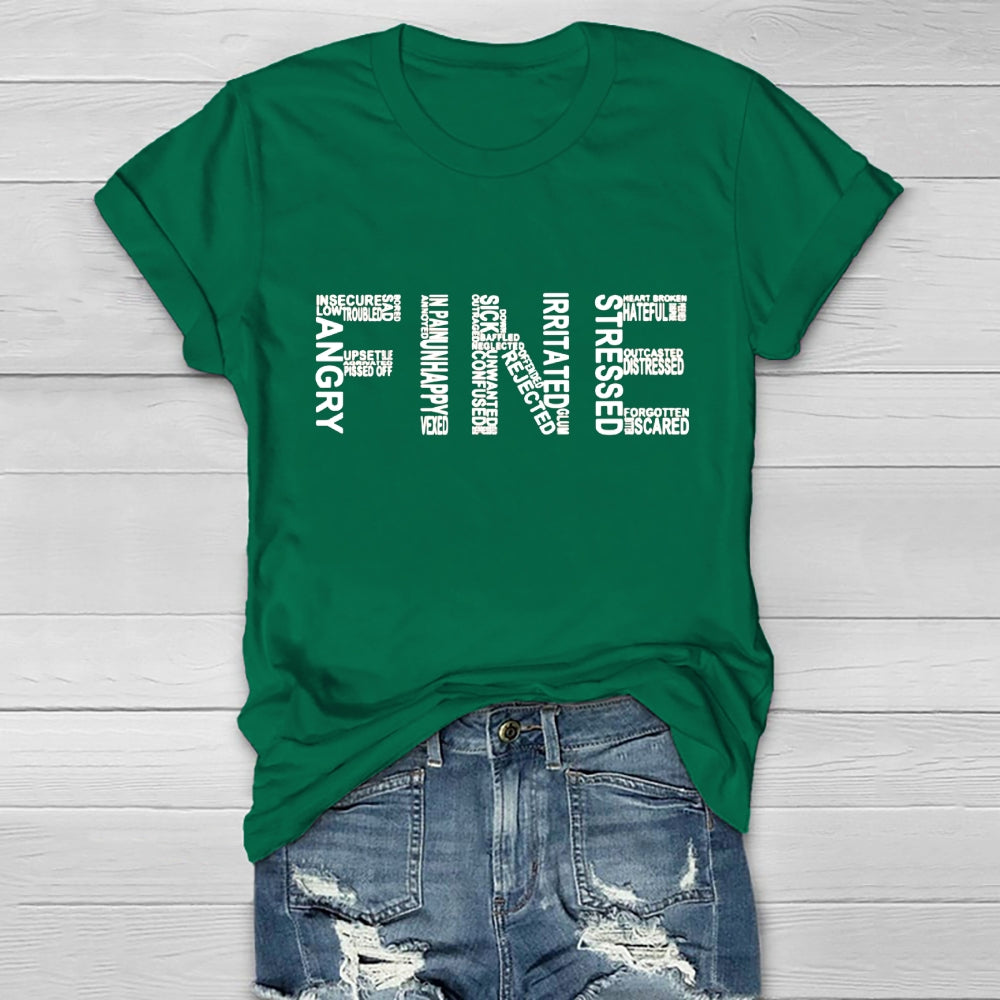 Fine Letters Healthwear T-shirt