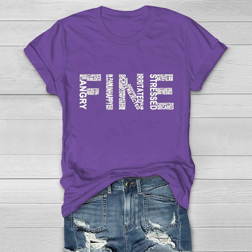 Fine Letters Healthwear T-shirt