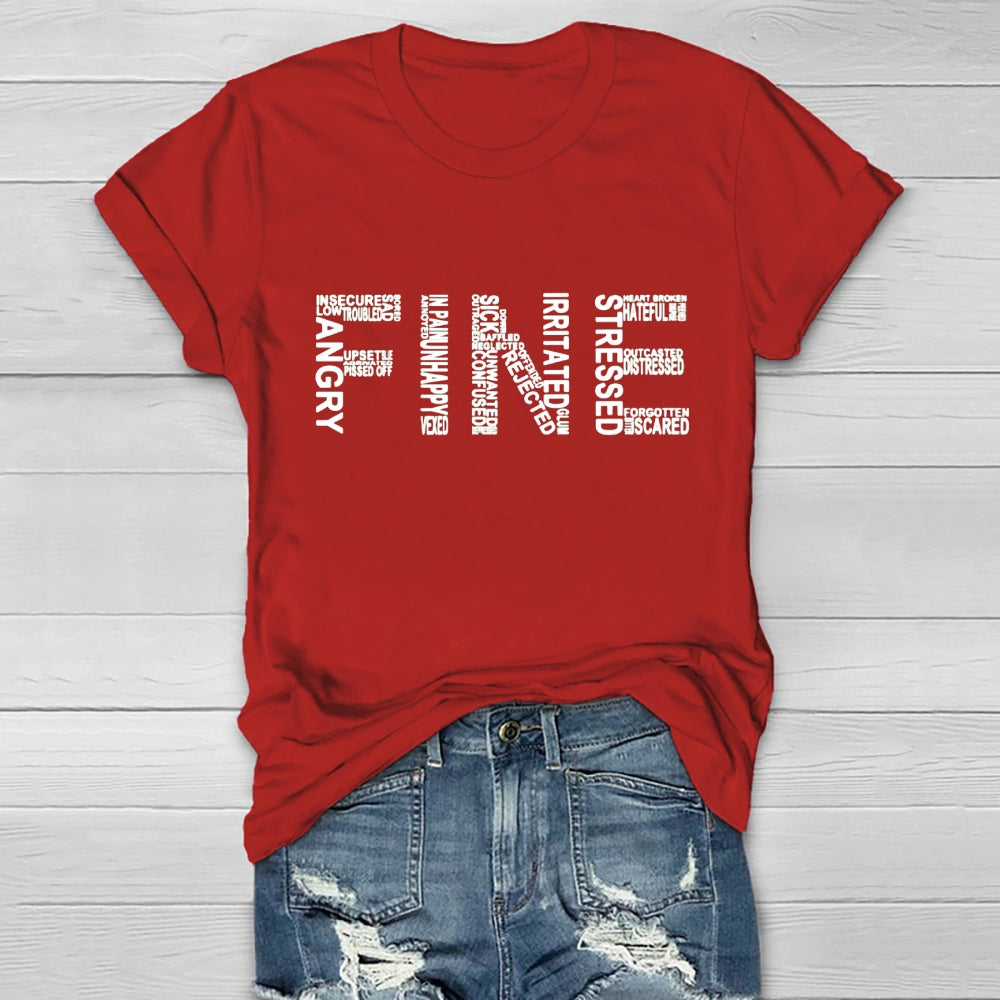 Fine Letters Healthwear T-shirt