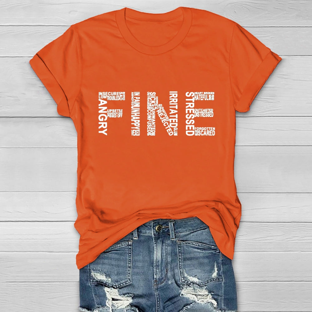 Fine Letters Healthwear T-shirt