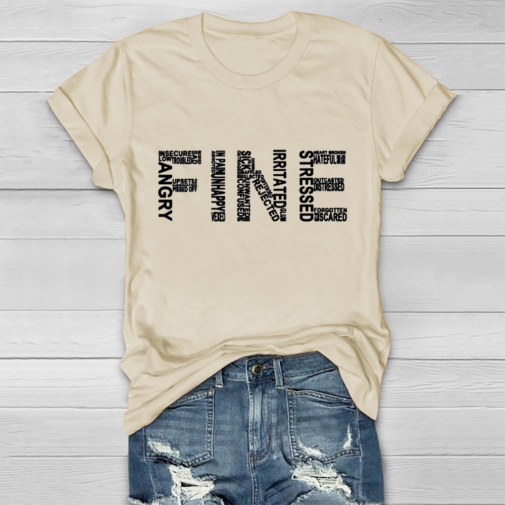 Fine Letters Healthwear T-shirt