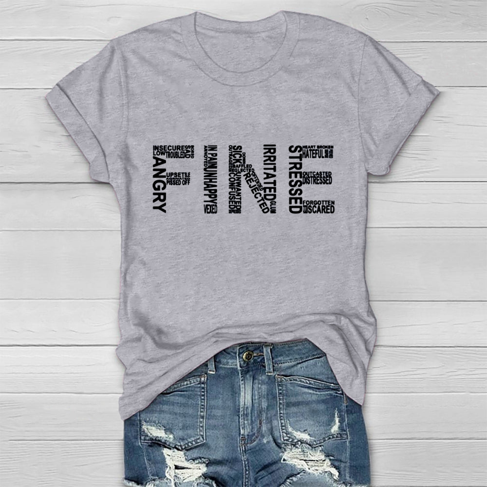 Fine Letters Healthwear T-shirt