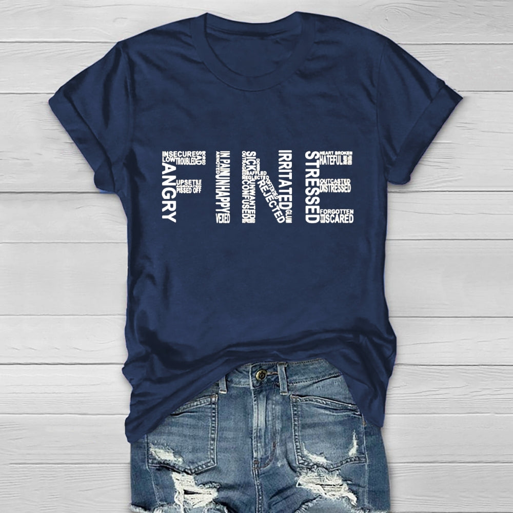 Fine Letters Healthwear T-shirt