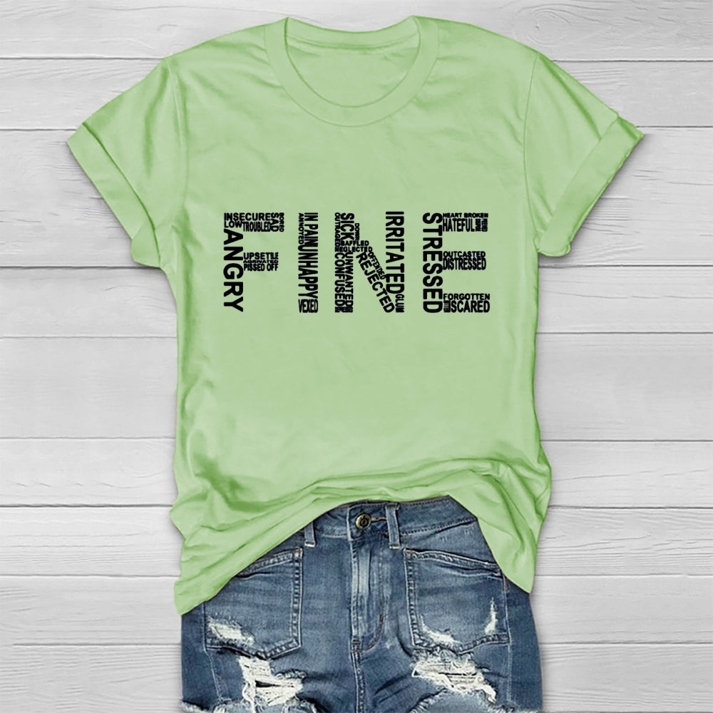 Fine Letters Healthwear T-shirt