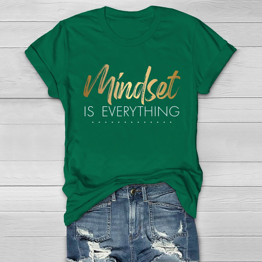 Mindset Is Everything Healthwear T-shirt