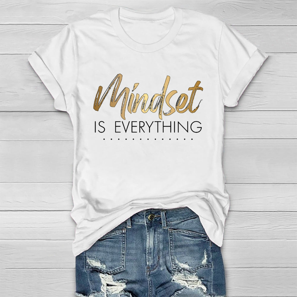 Mindset Is Everything Healthwear T-shirt