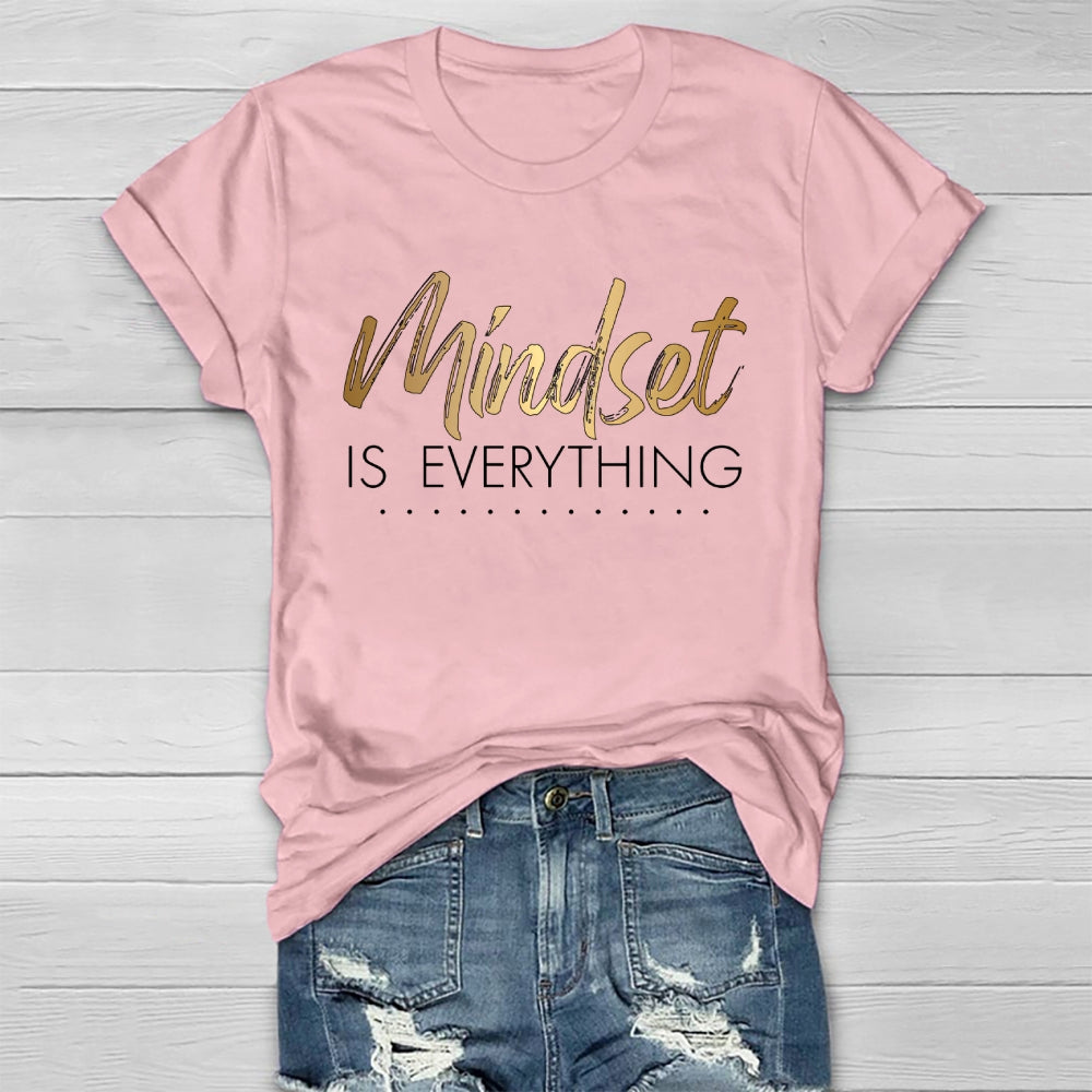 Mindset Is Everything Healthwear T-shirt