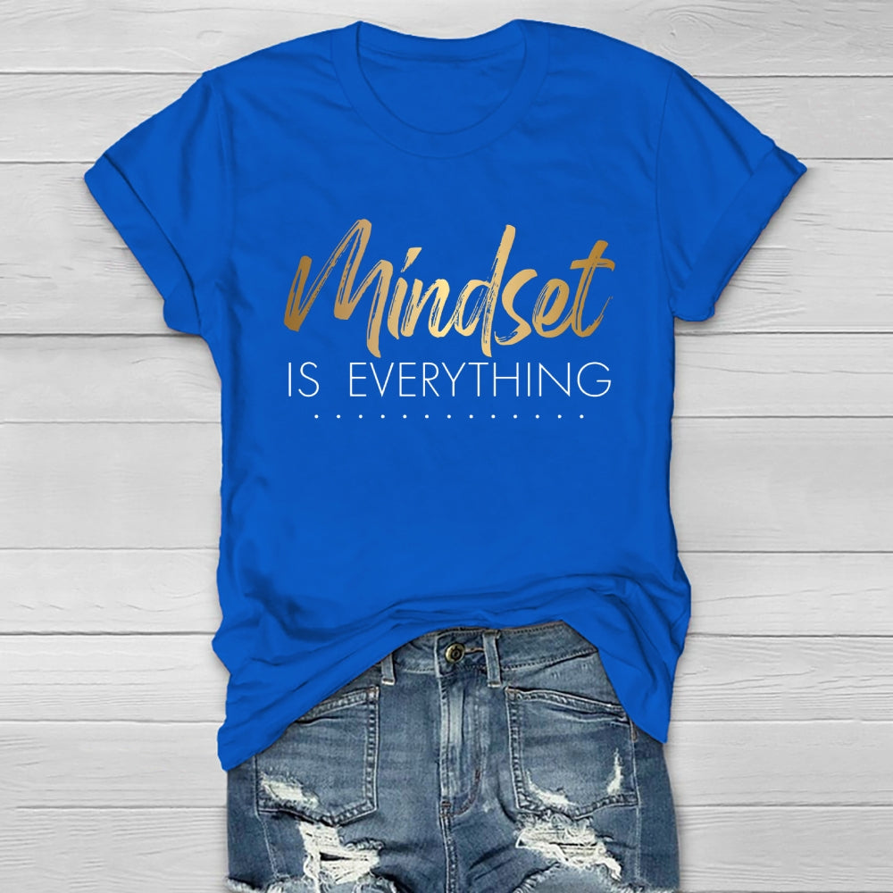 Mindset Is Everything Healthwear T-shirt