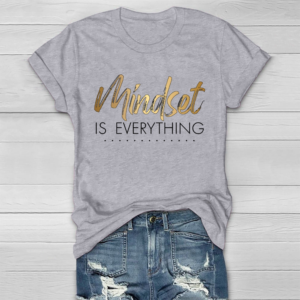 Mindset Is Everything Healthwear T-shirt