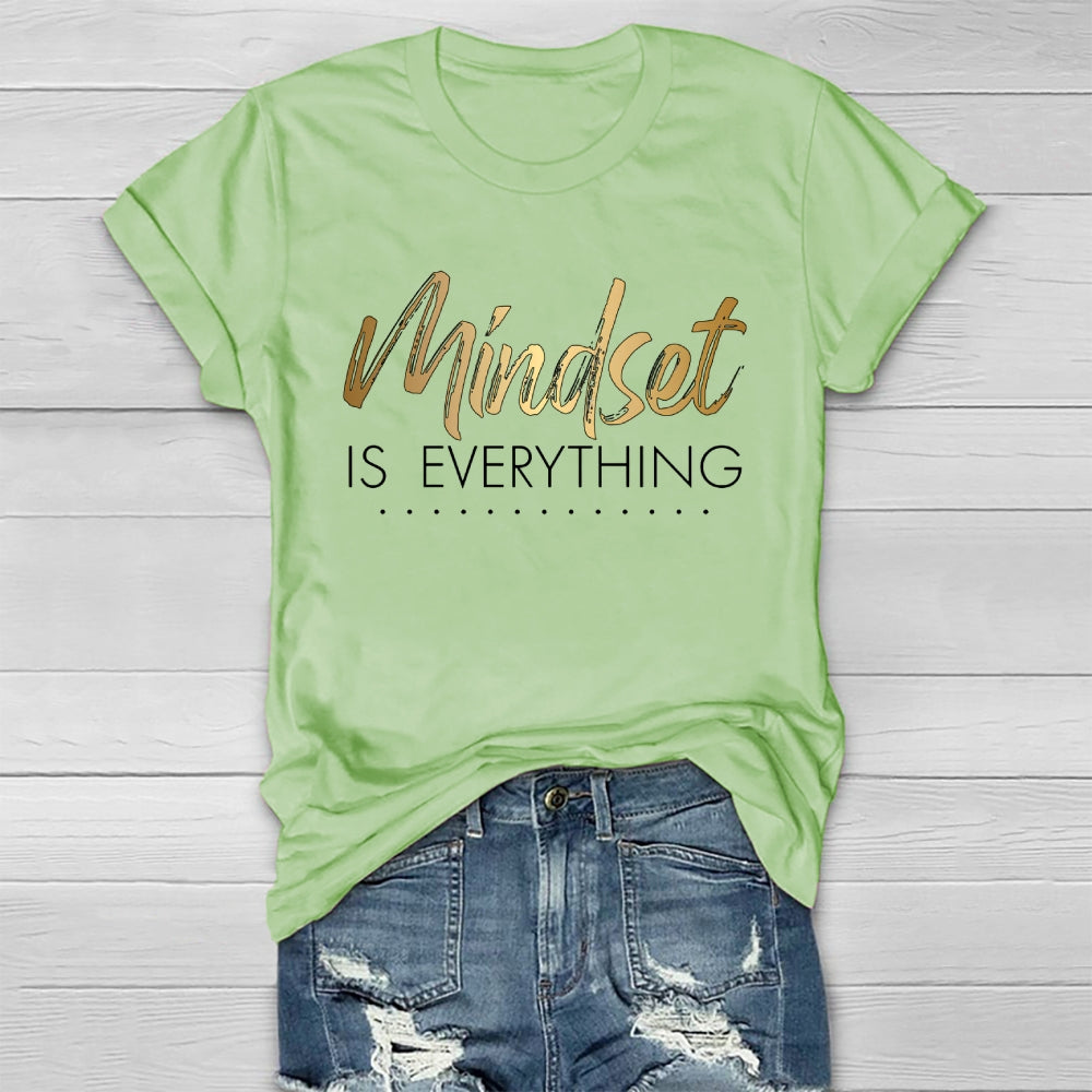 Mindset Is Everything Healthwear T-shirt