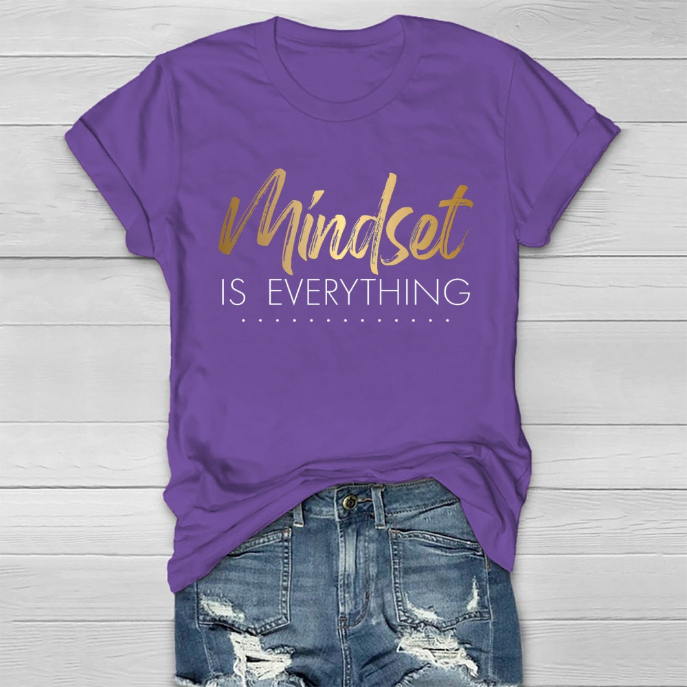 Mindset Is Everything Healthwear T-shirt