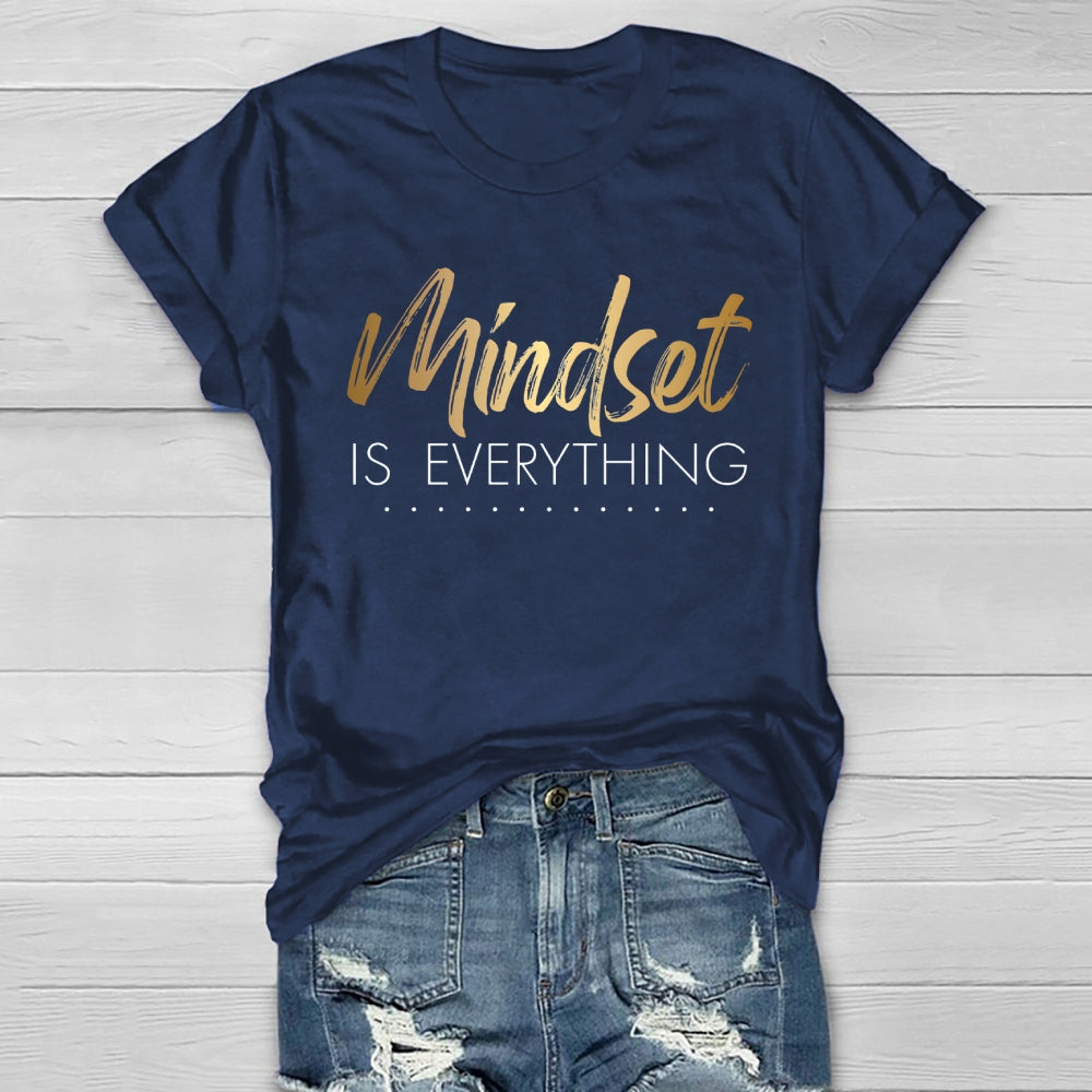 Mindset Is Everything Healthwear T-shirt