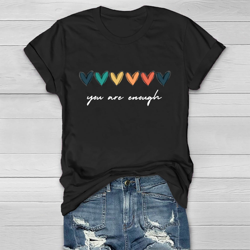 You Are Enough Healthwear T-shirt