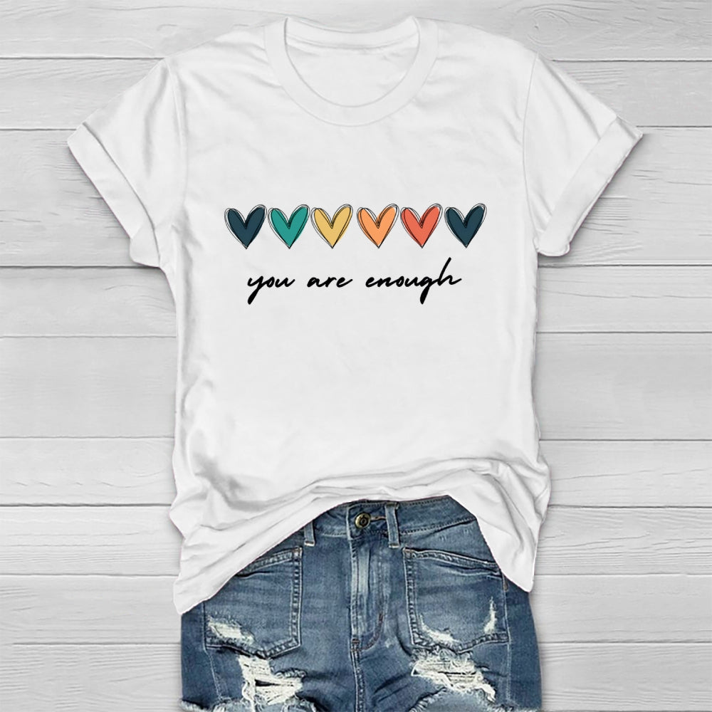 You Are Enough Healthwear T-shirt