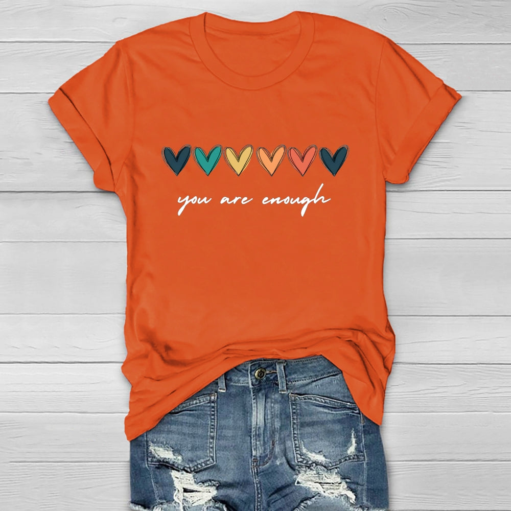 You Are Enough Healthwear T-shirt