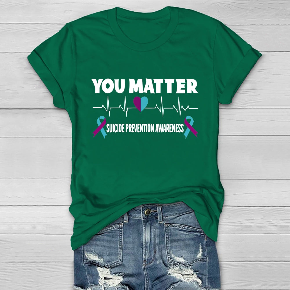 You Matter Suicide Prevention Healthwear T-shirt