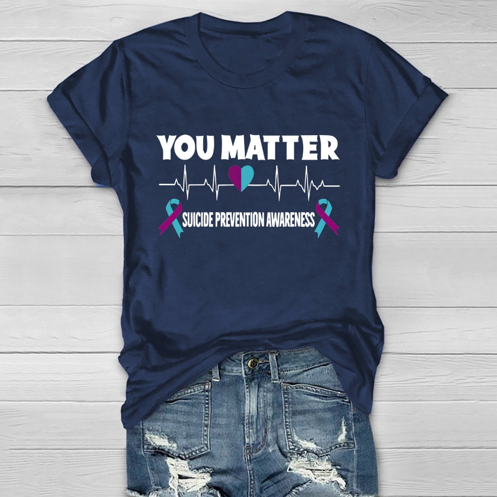 You Matter Suicide Prevention Healthwear T-shirt