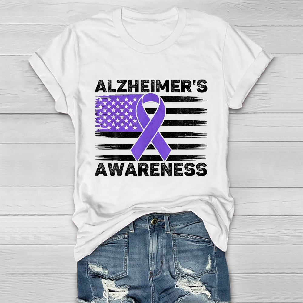 Alzheimer's Awareness Healthwear T-shirt