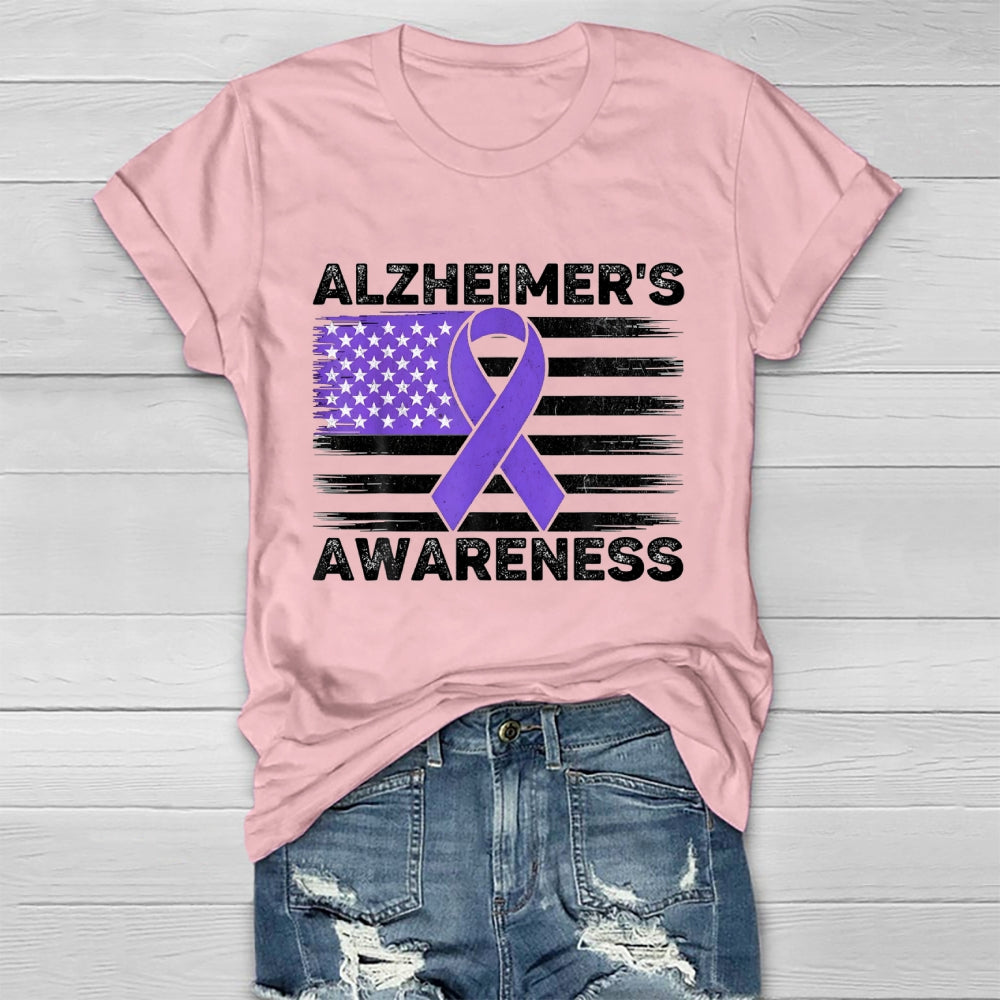 Alzheimer's Awareness Healthwear T-shirt