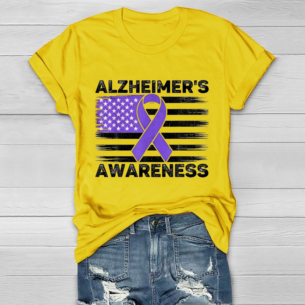 Alzheimer's Awareness Healthwear T-shirt