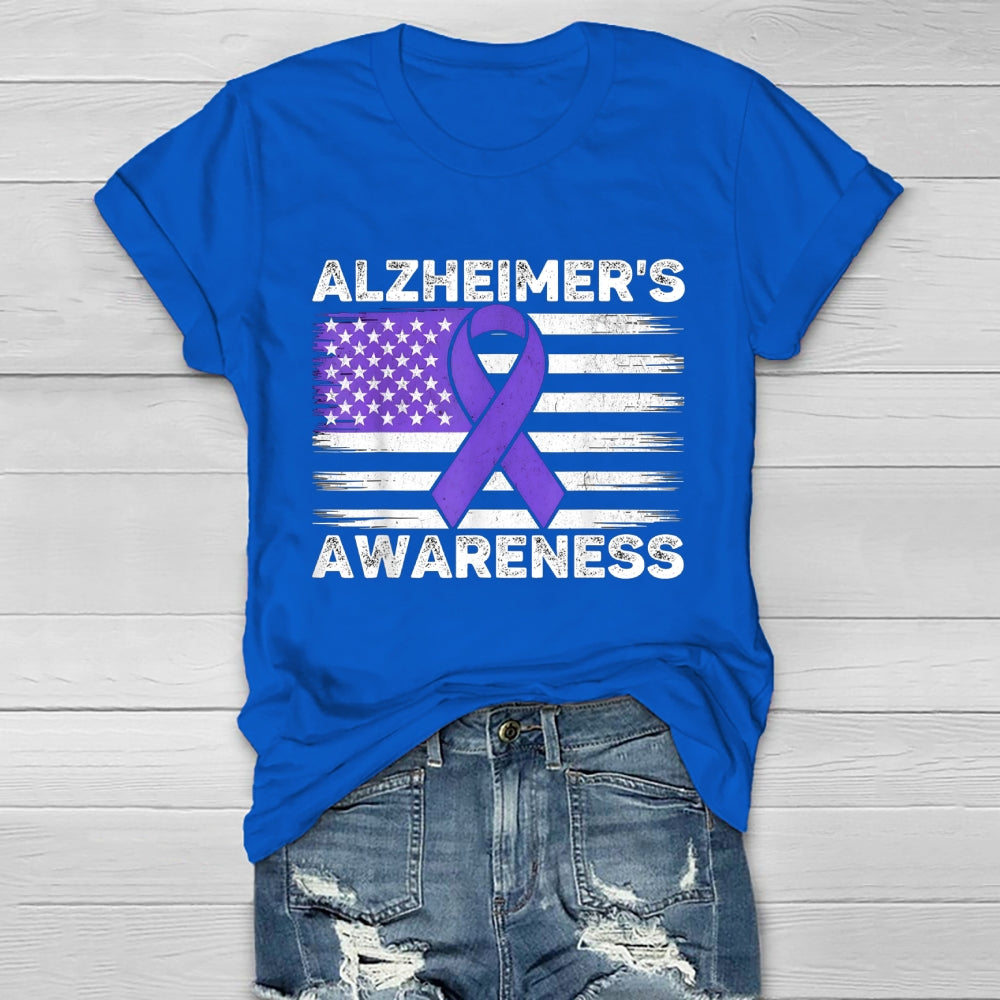 Alzheimer's Awareness Healthwear T-shirt