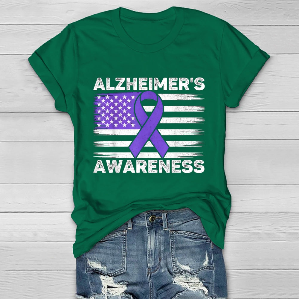 Alzheimer's Awareness Healthwear T-shirt