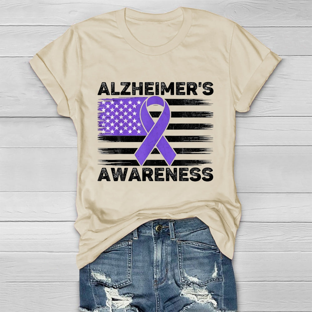 Alzheimer's Awareness Healthwear T-shirt