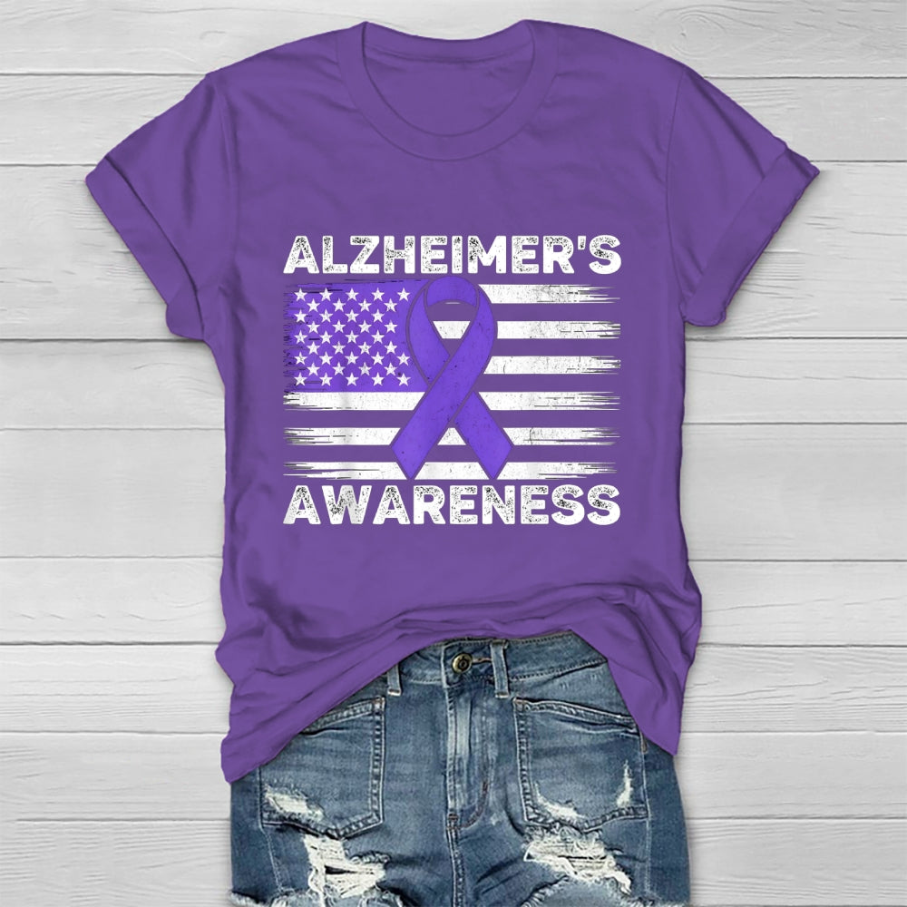 Alzheimer's Awareness Healthwear T-shirt