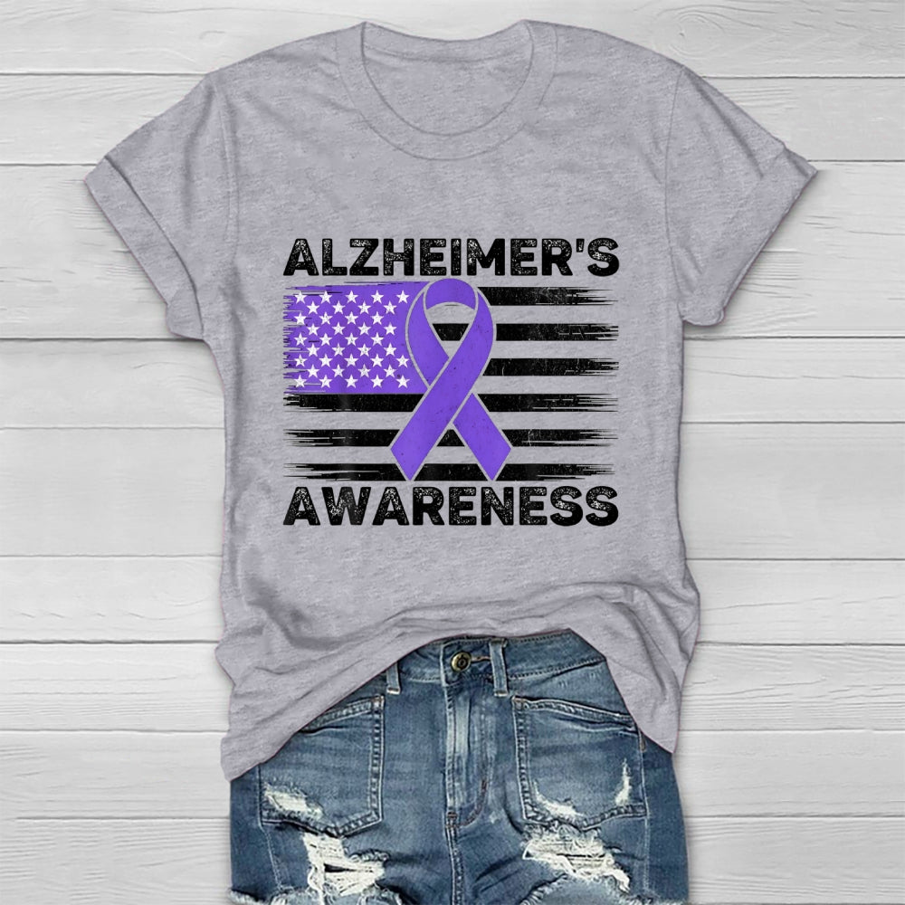 Alzheimer's Awareness Healthwear T-shirt