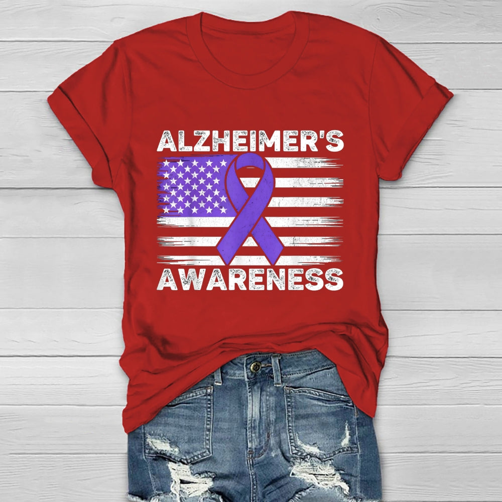 Alzheimer's Awareness Healthwear T-shirt