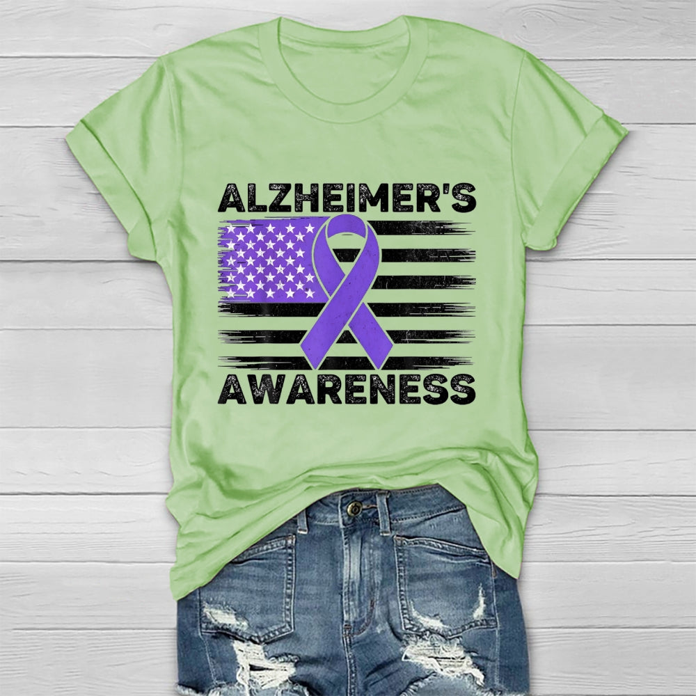 Alzheimer's Awareness Healthwear T-shirt