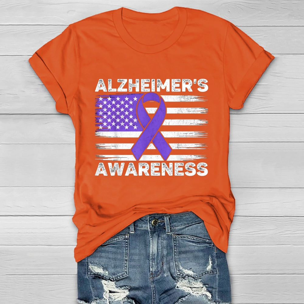 Alzheimer's Awareness Healthwear T-shirt