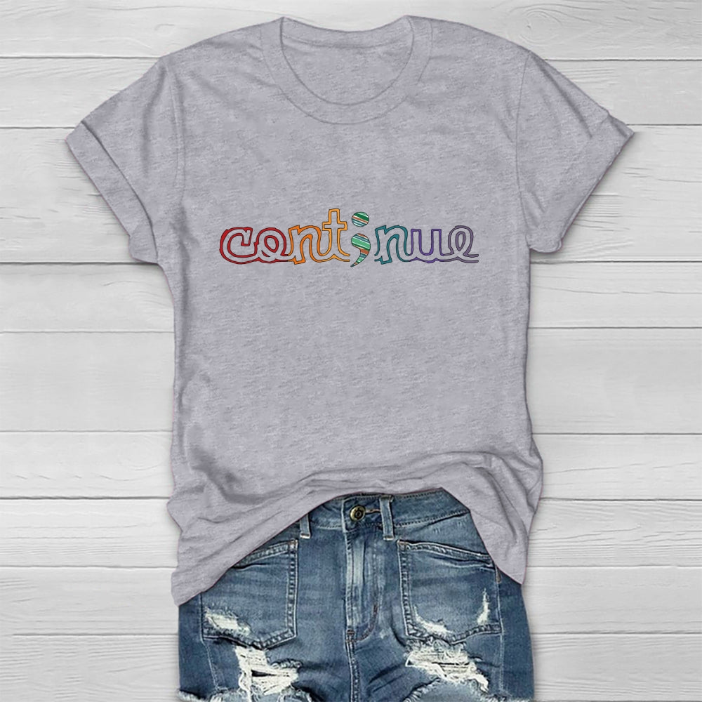 Continue  Healthwear T-shirt