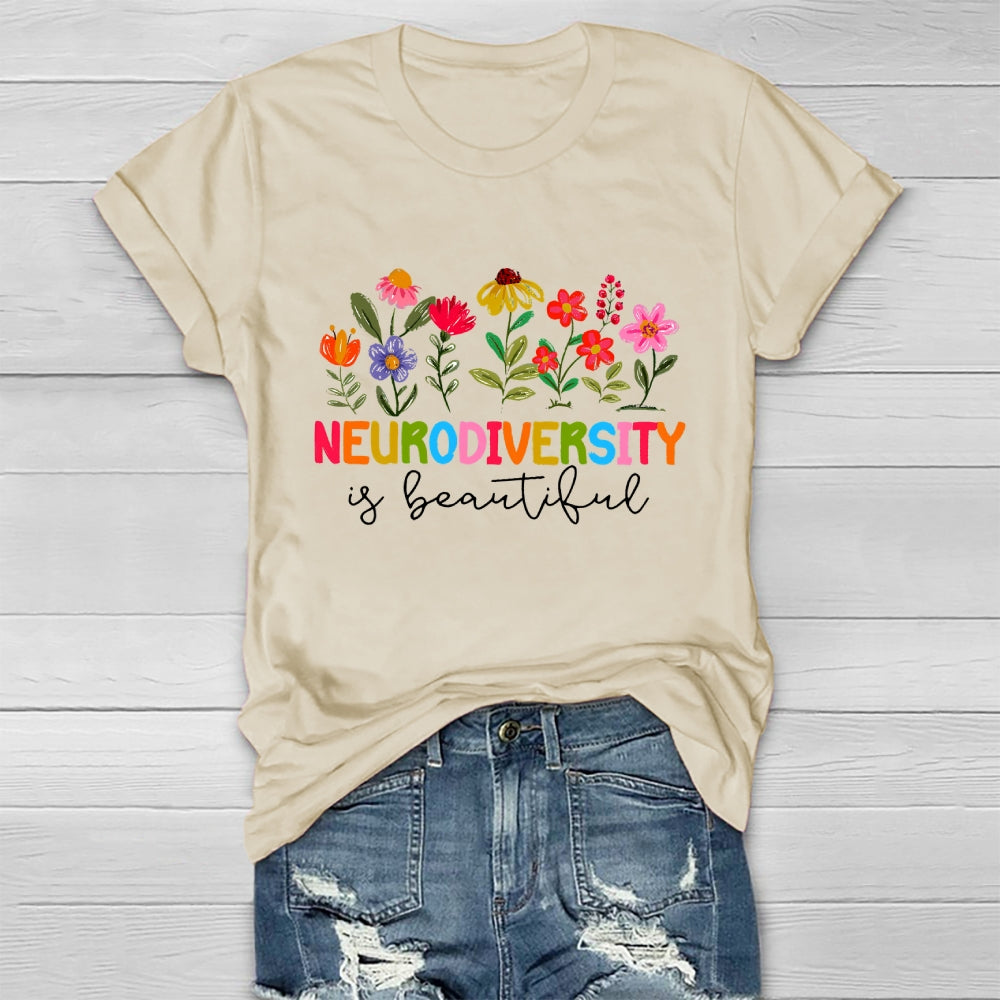 Neurodiversity Is Beautiful Healthwear T-shirt