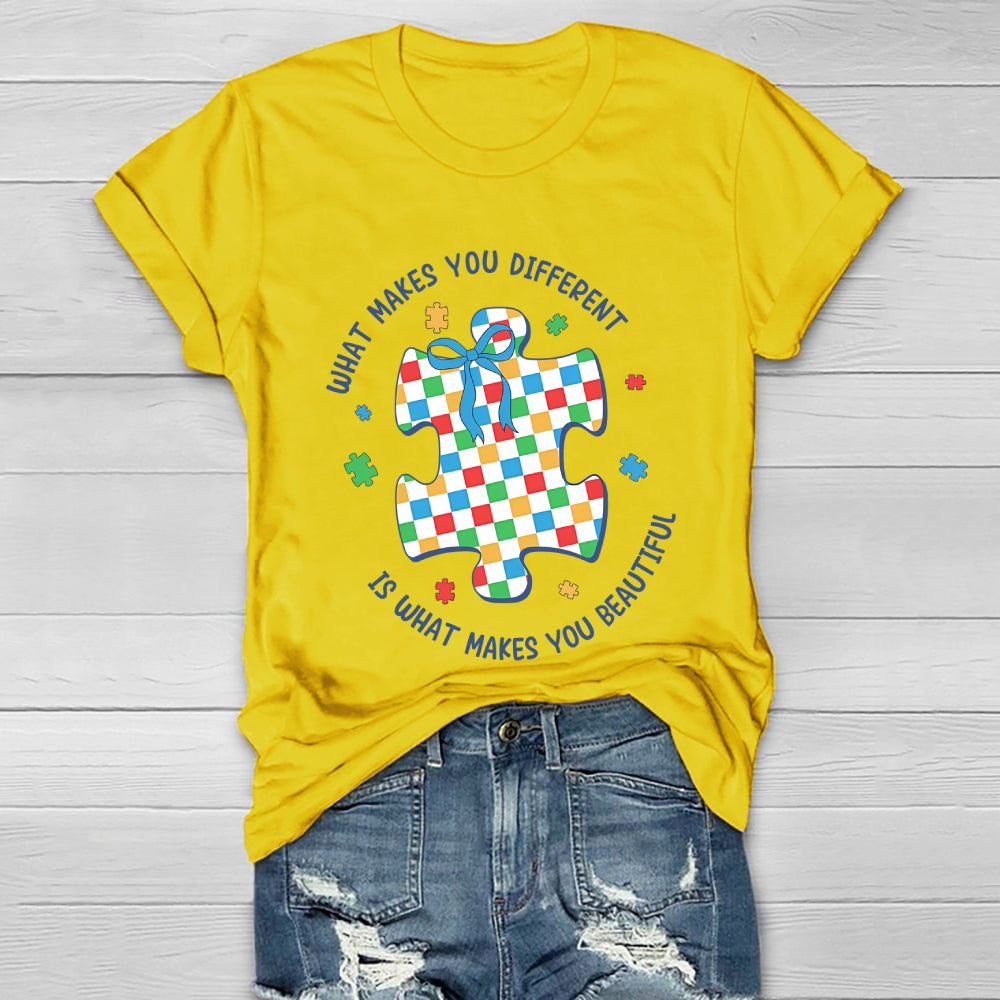 What Makes You Different Is What Makes You Beautiful Healthwear T-shirt