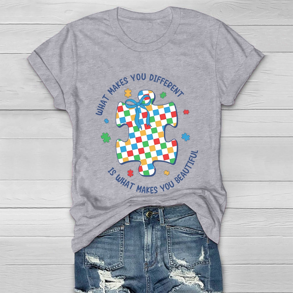 What Makes You Different Is What Makes You Beautiful Healthwear T-shirt