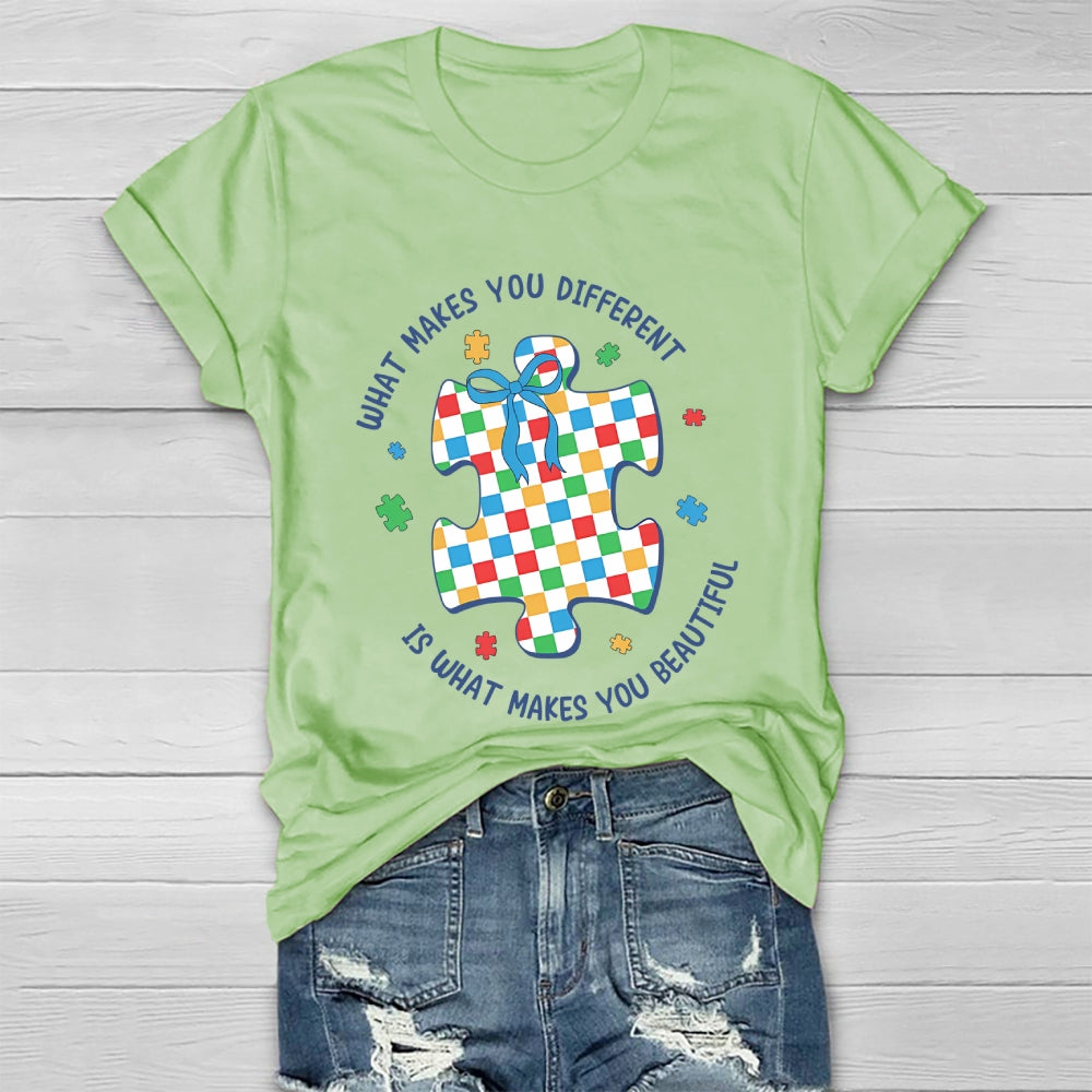 What Makes You Different Is What Makes You Beautiful Healthwear T-shirt