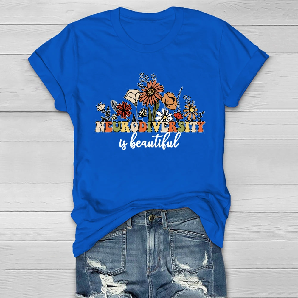 Neurodiversity Is Beautiful Healthwear T-shirt