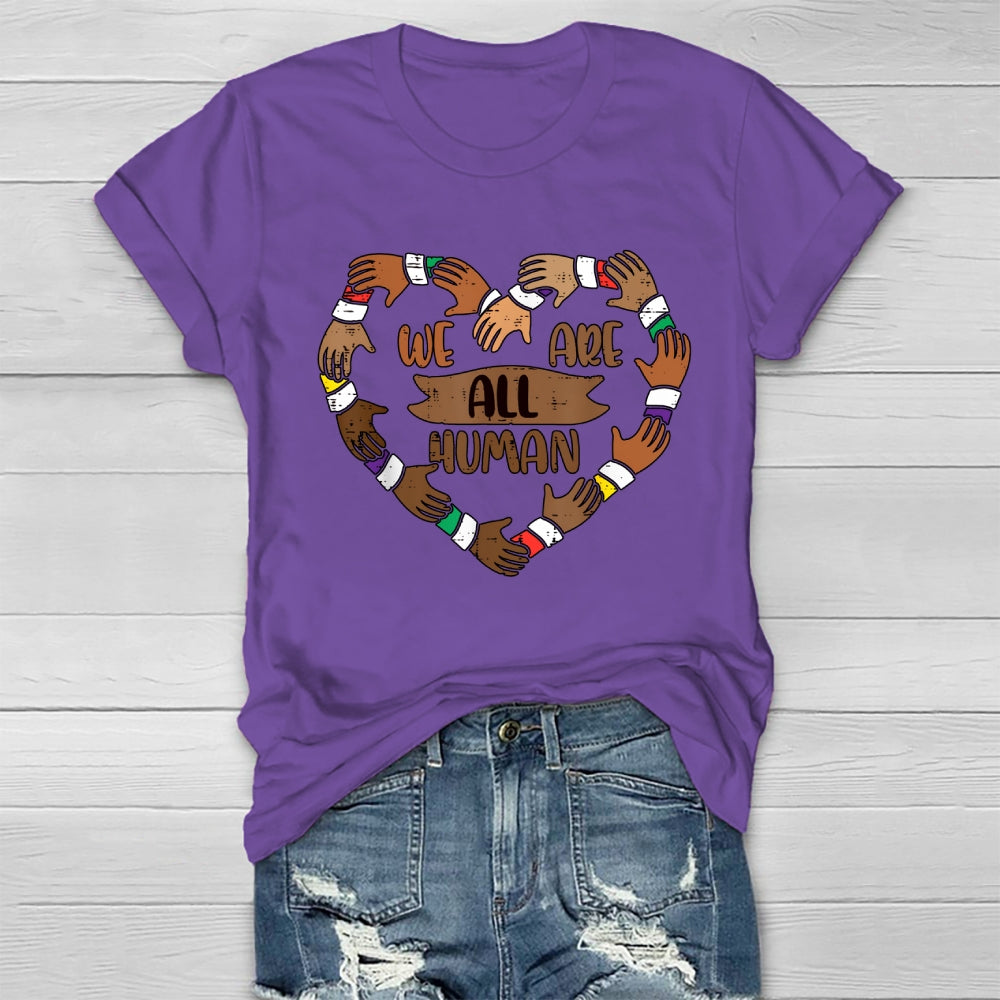 We Are All Human Healthwear T-shirt