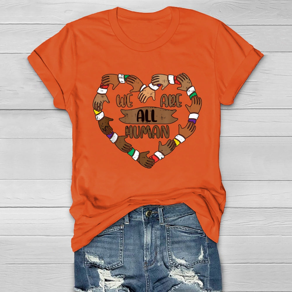 We Are All Human Healthwear T-shirt