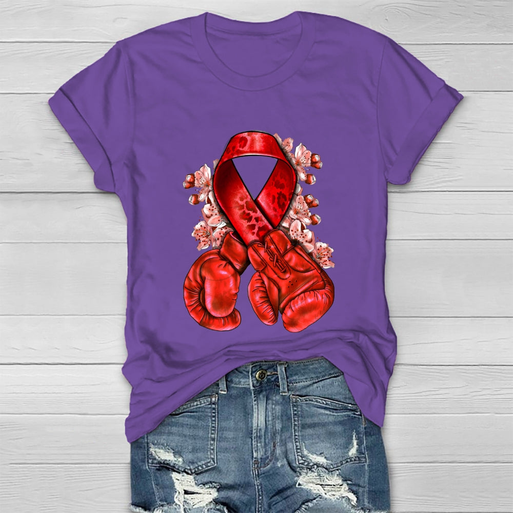 Red Boxing Gloves  Healthwear T-shirt